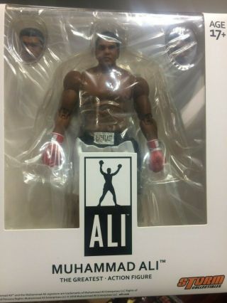 Storm Collectibles Boxing Muhammad Ali 1/12 Scale 7 " Action Figure Usa
