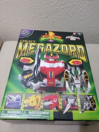 Mighty Morphin Power Rangers Legacy Megazord Some Diecast Parts