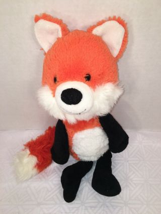 Vguc - Htf - Rare - 16” Circo Target Plush Orange Black Fox Stuffed Animal