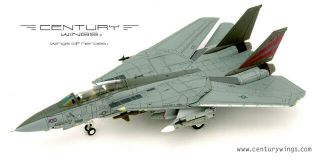Century Wings 1/72 586710 F - 14a Tomcat Us Navy Vf - 154 Black Knights Nf100 2003