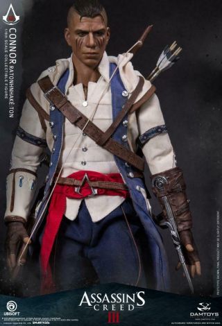 Pre - order 1/6 Scale DAMTOYS Assassin ' s Creed III Connor DMS010 Action Figure 11