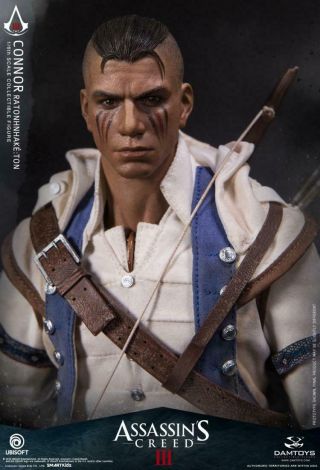 Pre - order 1/6 Scale DAMTOYS Assassin ' s Creed III Connor DMS010 Action Figure 12