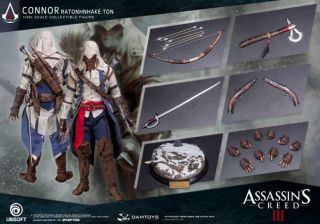 Pre - order 1/6 Scale DAMTOYS Assassin ' s Creed III Connor DMS010 Action Figure 4