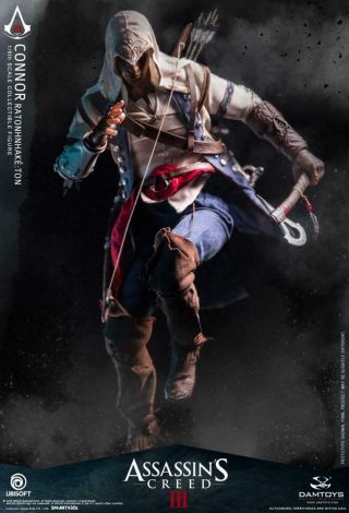 Pre - order 1/6 Scale DAMTOYS Assassin ' s Creed III Connor DMS010 Action Figure 7