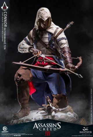 Pre - order 1/6 Scale DAMTOYS Assassin ' s Creed III Connor DMS010 Action Figure 8