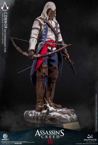 Pre - order 1/6 Scale DAMTOYS Assassin ' s Creed III Connor DMS010 Action Figure 9