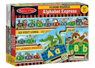 Melissa & Doug Alphabet Express Jumbo Jigsaw Floor Puzzle