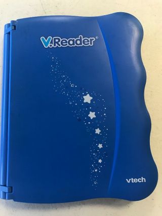 Vtech V.  Reader Animated Learning System - No Battery Cover One Game Scooby Doo