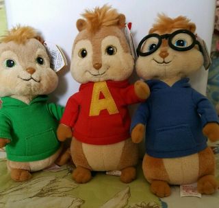 Ty Beanie Alvin And The Chipmunks