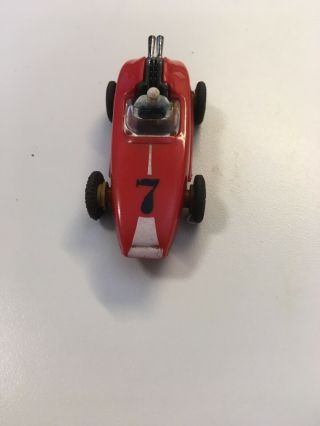 Vintage Aurora T - Jet HO Slot Car Grand Prix F1 Racer Race Car Red 7 3