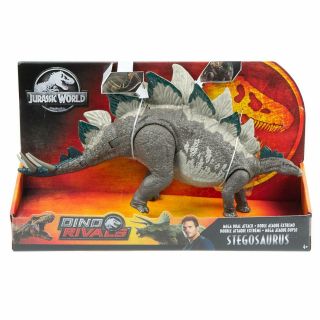 Mattel Jurassic World Dino Rivals Mega Dual Attack Stegosaurus
