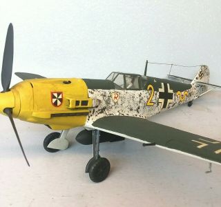 1:32 Scale Built Rough Decals Plastic Model Airplane German Messerschmitt Me - 109