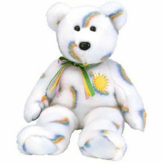 Ty Beanie Buddy - Cheery The Sunshine Bear (14 Inch) - Mwmts Stuffed Animal Toy