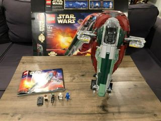 Lego 75060 Star Wars Ucs Slave I - 100 Complete