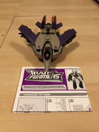 Transformers Animated Blitzwing 100 Complete W/instructions Action Figure