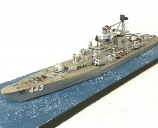 1:700 Scale Built Plastic Model Ship Russian Missile Destroyer Sovremenny Class