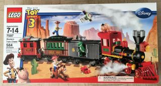 Lego 7597 Disney Pixar Toy Story 3 Western Train Chase Factory