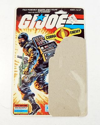 1985 GI Joe ARAH Firefly Cobra Saboteur Figure with Accessories File Card 4