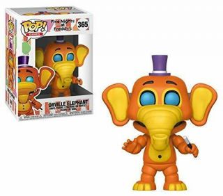 Funko Toys Pop Fnaf Five Nights Freddys Pizza Simulator Orville Elephant Figure