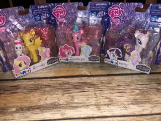 My Little Pony Elements Of Friendship Pinkie Pie Fluttershy Rarity Toys R Us