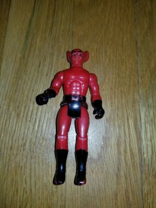 1982 Dfc Dragonriders Of The Styx Red Demon Devil Vintage 4 " Action Figure