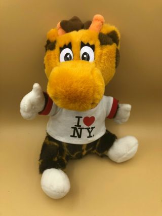 Rare Geoffrey Giraffe Toys R Us I Love Ny Times Square Plush Soft Stuffed Toy