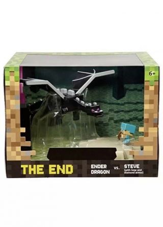 Mattel Minecraft Mini Figure Battle Box The End
