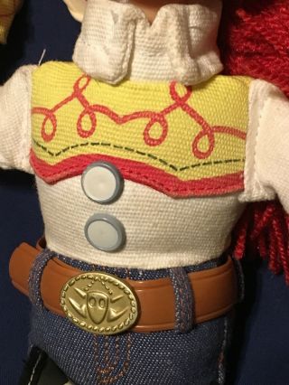Disney Store Toy Story Pull String Talking JESSIE Doll with Hat - 3