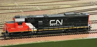 Custom Painted Proto 2000 Ho Scale Cn Sd60 With Sound