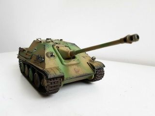 Built 1/35 Award Winner German Ss Div Jagdpanther,  Recommended For Collect