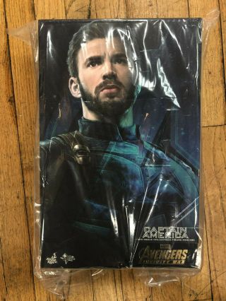 Marvel Hot Toys Captain America Mms 480 1/6 Figure Avengers Infinity War No Res