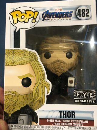 Funko Pop Thor With Weapons Special Edition 482 Marvel Avengers Endgame Fye