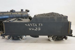 Aristo - Craft Steam Locomotive Santa Fe 4 - 6 - 2 Pacific With Tender G Scale 9