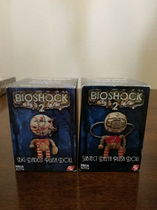 Bioshock 2 Big Daddy Subject Delta Plush Dolls Neca 2k Htf Limited