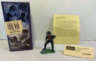 Britains 1998 - American Civil War Union - George A.  Custer - Toy Soldier 17011