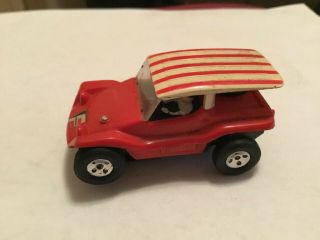 Vintage Aurora Red Dune Buggy Coupe Vg