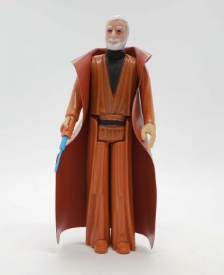 1977 Gmfgi Kenner Star Wars Ben Obi Wan Kenobi Figure " Kk " Lightsaber Hong Kong