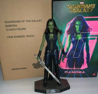 Hot Toys 1:6 Marvel Guardians Of The Galaxy Mms 259 Gamora Saldana Avengers Us