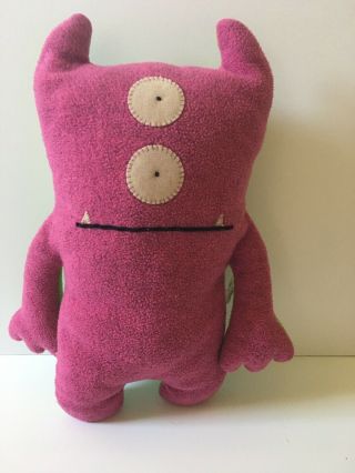 Ugly Doll 2005 Pretty Ugly Plush Bop N Beep Stuffed Toy Double Sided Pink Green