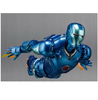 Marvel Iron Man Mark 3 Blue Stealth action figure S.  H.  Figuarts Bandai Avengers 3