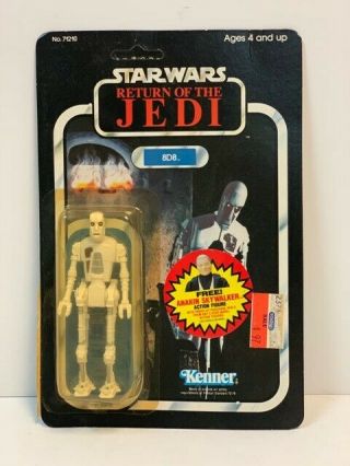 Kenner Vintage Star Wars Rotj 8d8 1983 Moc 77 Back W/ Anakin Offer