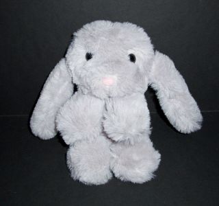 9 " Kellytoy Gray Tan Taupe Bunny Plush Very Soft Fluffy Stuffed Animal Lovey