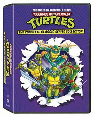 Teenage Mutant Ninja Turtles Complete Tv Series Seasons 1 - 10 Dvd Box Set