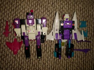 Transformers G1 Snapdragon Apeface Headmaster Horrorcon 110 Complete