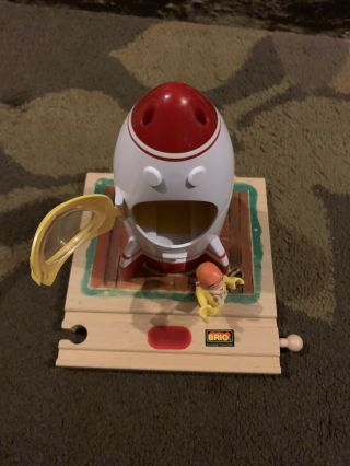 Brio Curious George Rocket Ship Space 32911 Lights And Sounds Thomas Wooden 8