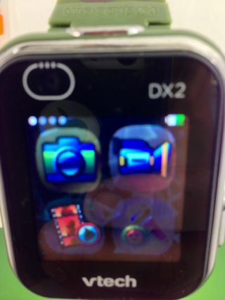 VTech Kidizoom Smartwatch DX2 Camouflage Touch Screen Dual Cameras Model 1938 5