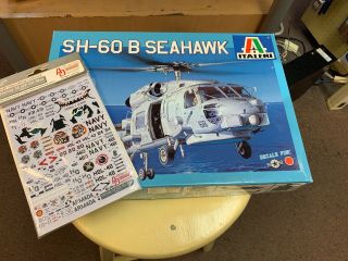 1/48 Italeri 2620 Sh - 60b Seahawk With Authentic Decals Sheet Colorful Markings