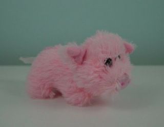Hugfun Standing Pig Plush Stuffed Animal Toy Small Mini 5 " Lovey Piggy Piglet