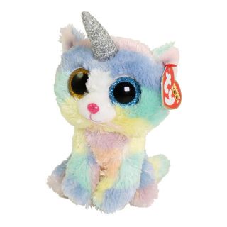 Ty Beanie Boos - Heather The Unicat (6 Inch) - Mwmts Boo Toy