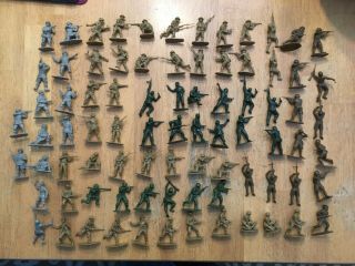 82 1/32 Scale Airfix Wwii Allied Figures - Loose Production